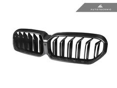 Kies-Motorsports AutoTecknic USA AutoTecknic Dry Carbon Fiber Dual-Slats Front Grilles - G30 5-Series LCI