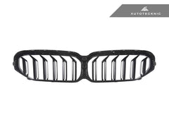 Kies-Motorsports AutoTecknic USA AutoTecknic Dry Carbon Fiber Dual-Slats Front Grilles - G30 5-Series LCI