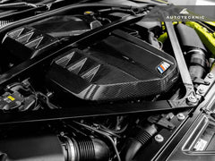 Kies-Motorsports AutoTecknic USA AutoTecknic Dry Carbon Fiber Engine Cover - G80 M3 | G82/ G83 M4
