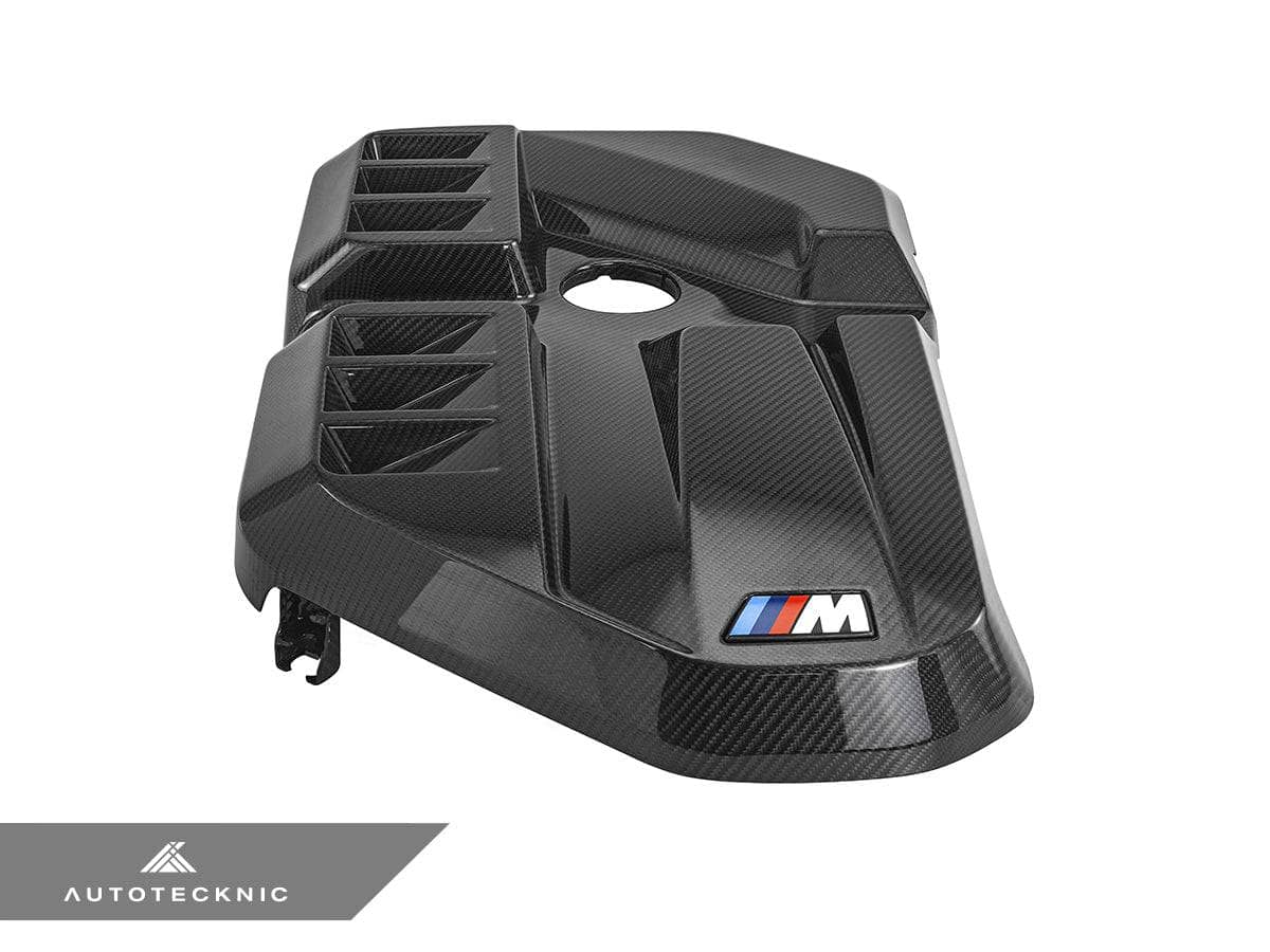 Kies-Motorsports AutoTecknic USA AutoTecknic Dry Carbon Fiber Engine Cover - G80 M3 | G82/ G83 M4