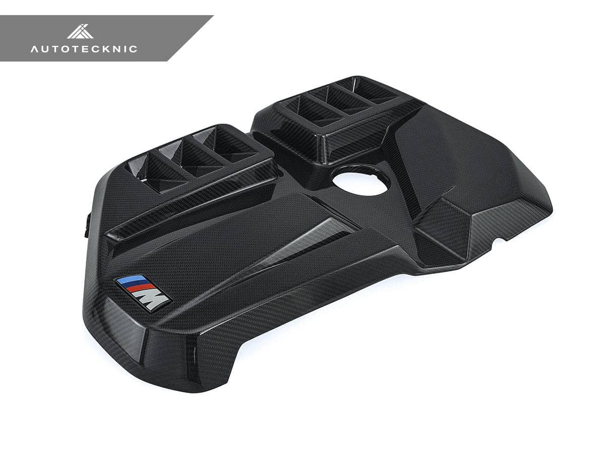 Kies-Motorsports AutoTecknic USA AutoTecknic Dry Carbon Fiber Engine Cover - G80 M3 | G82/ G83 M4