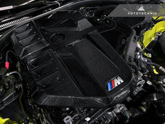 Kies-Motorsports AutoTecknic USA AutoTecknic Dry Carbon Fiber Engine Cover - G87 M2