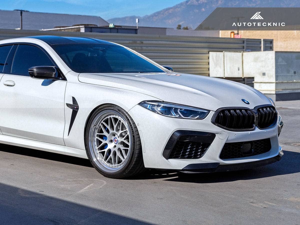 Kies-Motorsports AutoTecknic USA AutoTecknic Dry Carbon Fiber Fender Trim - F9X M8