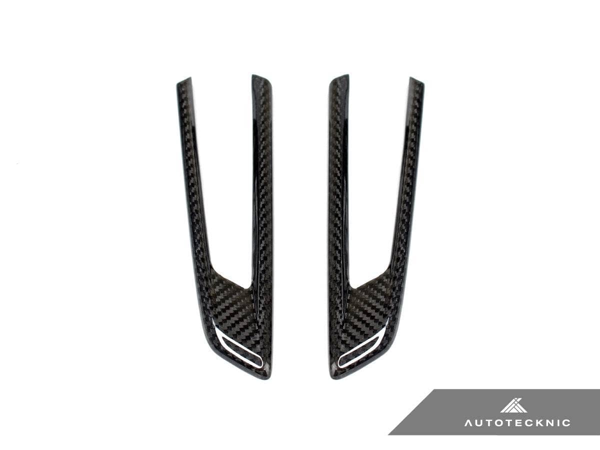Kies-Motorsports AutoTecknic USA AutoTecknic Dry Carbon Fiber Fender Trim - F9X M8