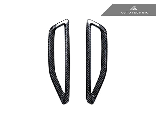 Kies-Motorsports AutoTecknic USA AutoTecknic Dry Carbon Fiber Fender Trim - G05 X5