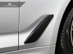 Kies-Motorsports AutoTecknic USA AutoTecknic Dry Carbon Fiber Fender Trim - G30 5-Series