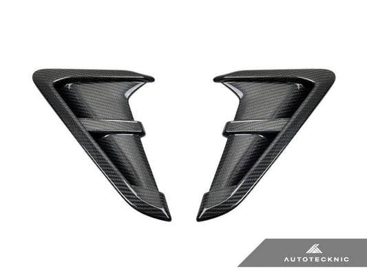 Kies-Motorsports AutoTecknic USA AutoTecknic Dry Carbon Fiber Fender Trim Set - F97 X3M | F98 X4M | G01 X3 | G02 X4