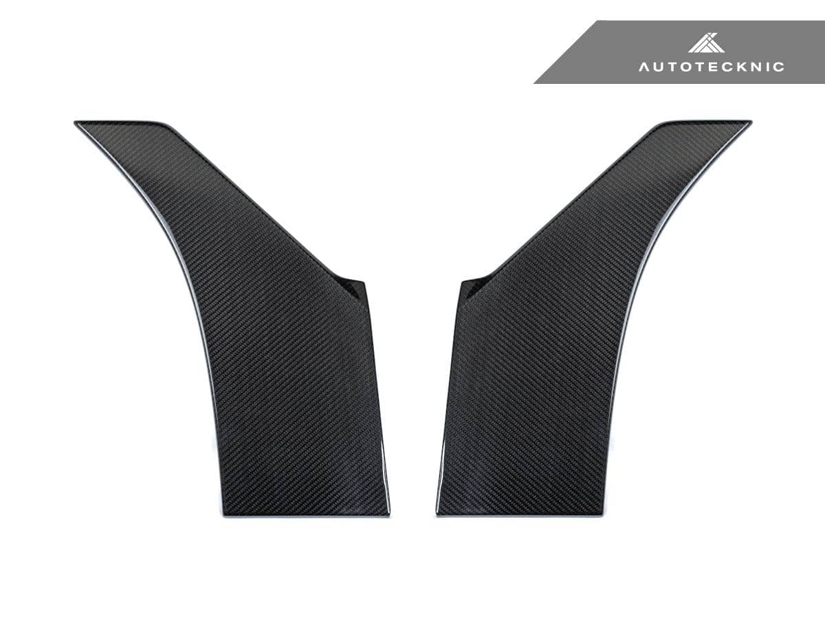 Kies-Motorsports AutoTecknic USA AutoTecknic Dry Carbon Fiber Fender Trim Set - G06 X6 G06 X6