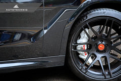 Kies-Motorsports AutoTecknic USA AutoTecknic Dry Carbon Fiber Fender Trim Set - G06 X6 G06 X6