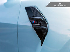 Kies-Motorsports AutoTecknic USA AutoTecknic Dry Carbon Fiber Fender Trim Set - G80 M3 | G82/ G83 M4