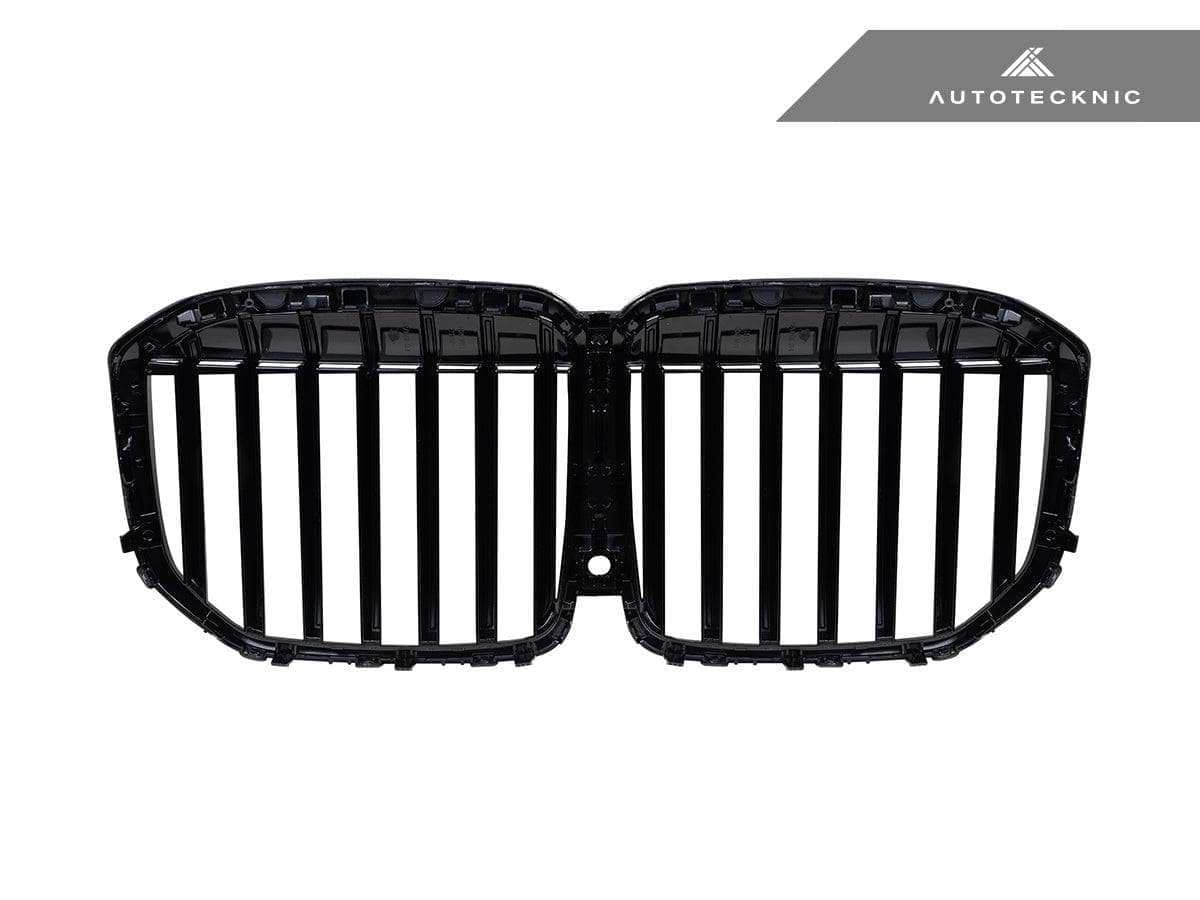 Kies-Motorsports AutoTecknic USA AutoTecknic Dry Carbon Fiber Front Grille - G07 X7 LCI G07 X7 LCI 2023-Up / Gloss Carbon Surrounds + Gloss Black Center Slats