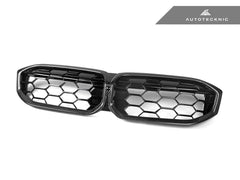 Kies-Motorsports AutoTecknic USA AutoTecknic Dry Carbon Fiber Honeycomb Front Grille - G20 3-Series LCI G20 3-Series LCI 2023-Up