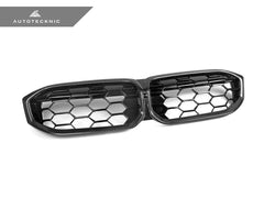 Kies-Motorsports AutoTecknic USA AutoTecknic Dry Carbon Fiber Honeycomb Front Grille - G20 3-Series LCI G20 3-Series LCI 2023-Up