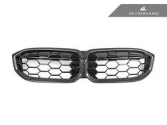 Kies-Motorsports AutoTecknic USA AutoTecknic Dry Carbon Fiber Honeycomb Front Grille - G20 3-Series LCI G20 3-Series LCI 2023-Up