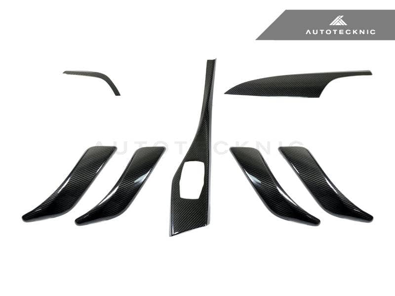 Kies-Motorsports AutoTecknic USA AutoTecknic Dry Carbon Fiber Interior Trim - F20/ F21 1-Series | F22 2-Series Pre-LCI F20 1-Series (Pre-LCI) / 3K Twill Weave