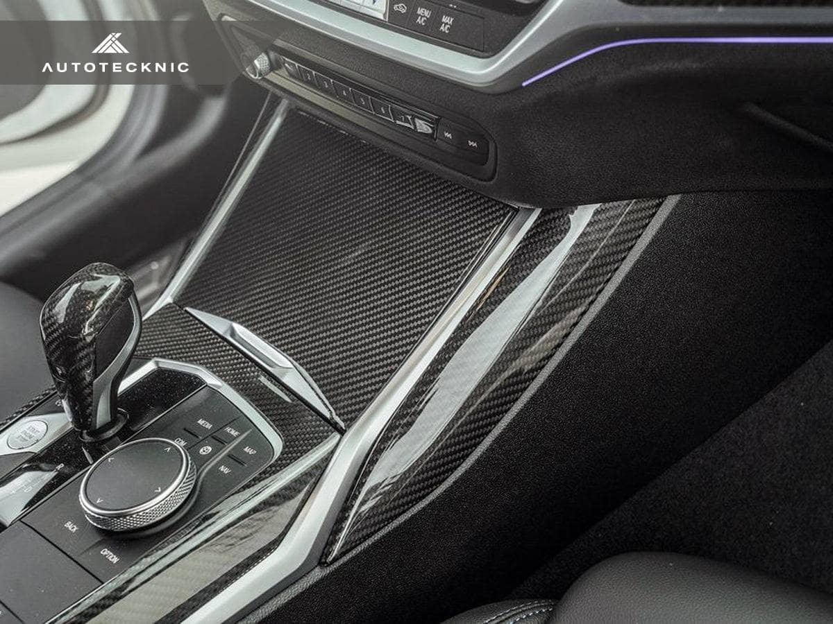 Kies-Motorsports AutoTecknic USA AutoTecknic Dry Carbon Fiber Interior Trim - G20 3-Series | G22 4-Series