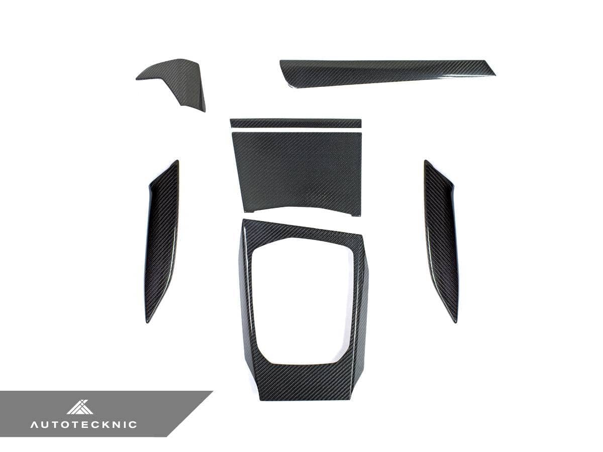 Kies-Motorsports AutoTecknic USA AutoTecknic Dry Carbon Fiber Interior Trim - G20 3-Series | G22 4-Series
