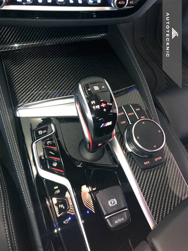 Kies-Motorsports AutoTecknic USA AutoTecknic Dry Carbon Fiber Interior Trim - G30 5-Series | F90 M5