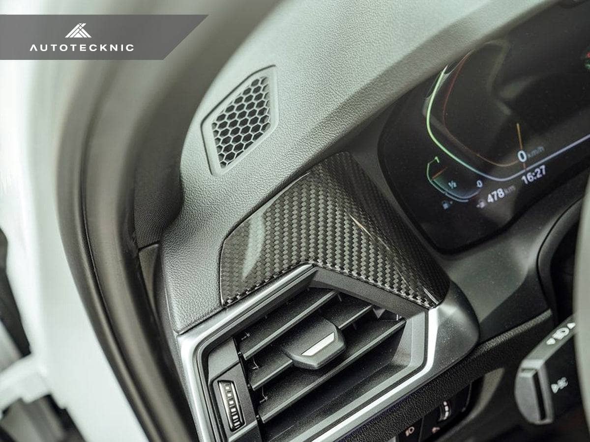 Kies-Motorsports AutoTecknic USA AutoTecknic Dry Carbon Fiber Interior Trim - G80 M3 | G82/ G83 M4 Pre-LCI