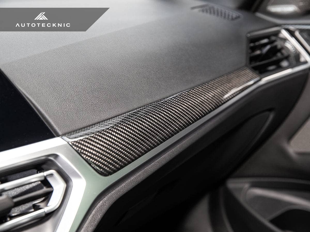 Kies-Motorsports AutoTecknic USA AutoTecknic Dry Carbon Fiber Interior Trim - G80 M3 | G82/ G83 M4 Pre-LCI