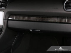 Kies-Motorsports AutoTecknic USA AutoTecknic Dry Carbon Fiber Interior Trim - Porsche 718 Cayman | Boxster