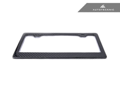 Kies-Motorsports AutoTecknic USA AutoTecknic Dry Carbon Fiber License Plate Frame