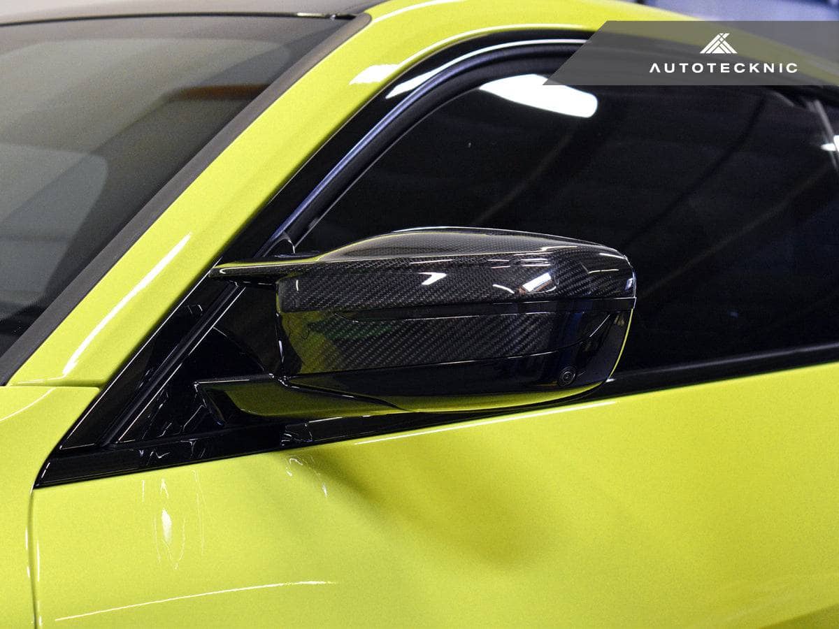 Kies-Motorsports AutoTecknic USA AutoTecknic Dry Carbon Fiber Mirror Covers - G80 M3 | G82/ G83 M4