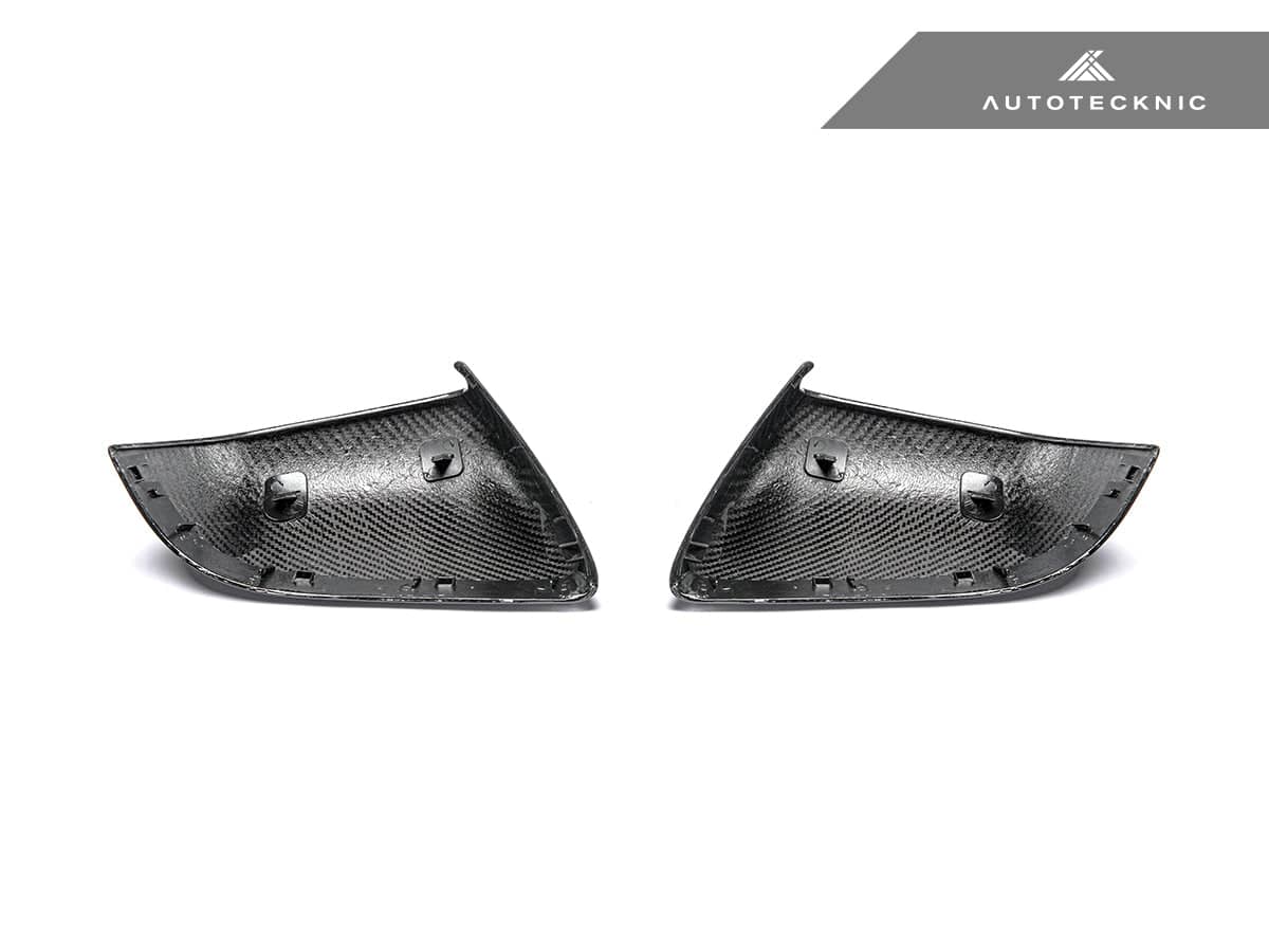 Kies-Motorsports AutoTecknic USA AutoTecknic Dry Carbon Fiber Mirror Covers - Tesla Model Y Tesla Model Y