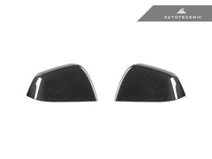 Kies-Motorsports AutoTecknic USA AutoTecknic Dry Carbon Fiber Mirror Covers - Tesla Model Y Tesla Model Y