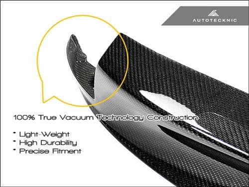 Kies-Motorsports AutoTecknic USA AutoTecknic Dry Carbon Fiber Performante Aero Splitters - E90 / E92 / E93 M3