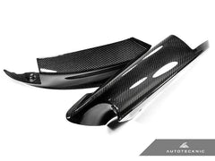 Kies-Motorsports AutoTecknic USA AutoTecknic Dry Carbon Fiber Performante Aero Splitters - F10 M5