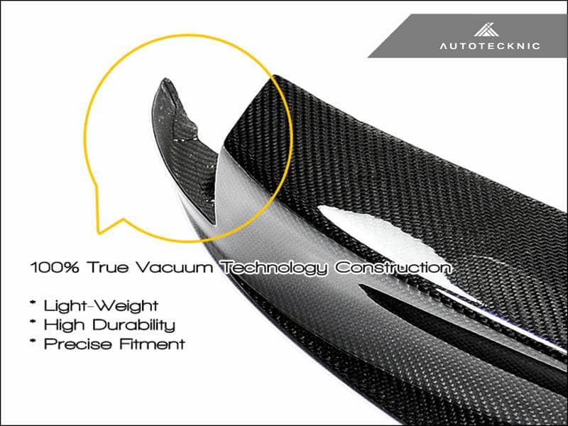 Kies-Motorsports AutoTecknic USA AutoTecknic Dry Carbon Fiber Performante Aero Splitters - F10 M5