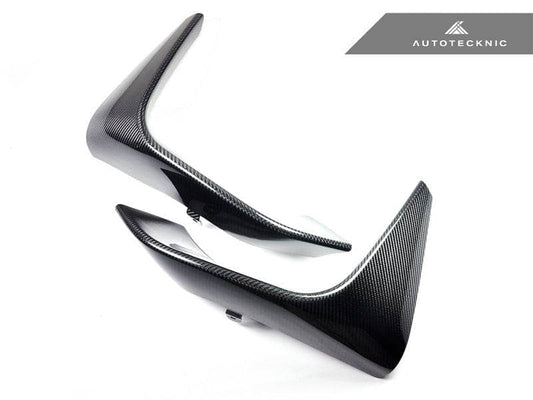 Kies-Motorsports AutoTecknic USA AutoTecknic Dry Carbon Fiber Performante Aero Splitters - F80 M3 | F82 M4 F80 M3 / No