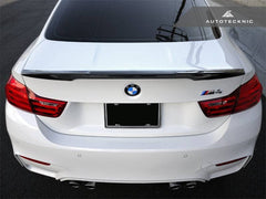 Kies-Motorsports AutoTecknic USA AutoTecknic Dry Carbon Fiber Performante Trunk Spoiler - F82 M4 | M4 Competition