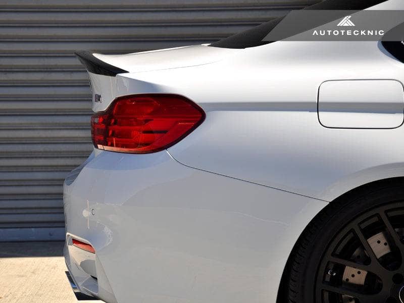 Kies-Motorsports AutoTecknic USA AutoTecknic Dry Carbon Fiber Performante Trunk Spoiler - F82 M4 | M4 Competition