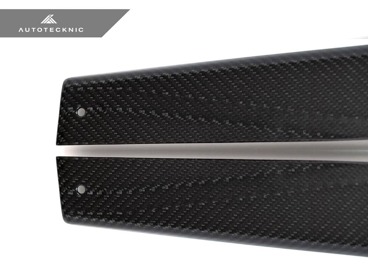 Kies-Motorsports AutoTecknic USA AutoTecknic Dry Carbon Fiber Side Sill Set - G01 X3 | G02 X4