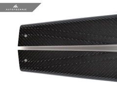 Kies-Motorsports AutoTecknic USA AutoTecknic Dry Carbon Fiber Side Sill Set - G01 X3 | G02 X4