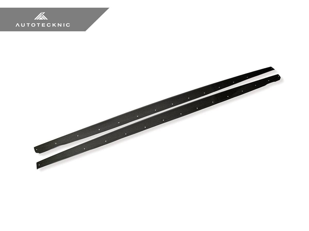 Kies-Motorsports AutoTecknic USA AutoTecknic Dry Carbon Fiber Side Sill Set - G01 X3 | G02 X4