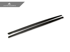 Kies-Motorsports AutoTecknic USA AutoTecknic Dry Carbon Fiber Side Sill Set - G01 X3 | G02 X4