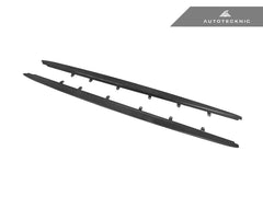 Kies-Motorsports AutoTecknic USA AutoTecknic Dry Carbon Fiber Side Skirt Extension Set - F90 M5 | G30 5-Series