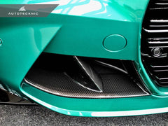 Kies-Motorsports AutoTecknic USA AutoTecknic Dry Carbon Front Bumper Lower Vent Set - G80 M3 | G82/ G83 M4