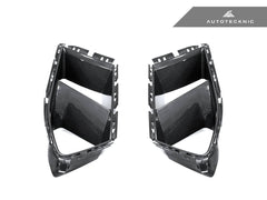 Kies-Motorsports AutoTecknic USA AutoTecknic Dry Carbon Front Bumper Lower Vent Set - G80 M3 | G82/ G83 M4