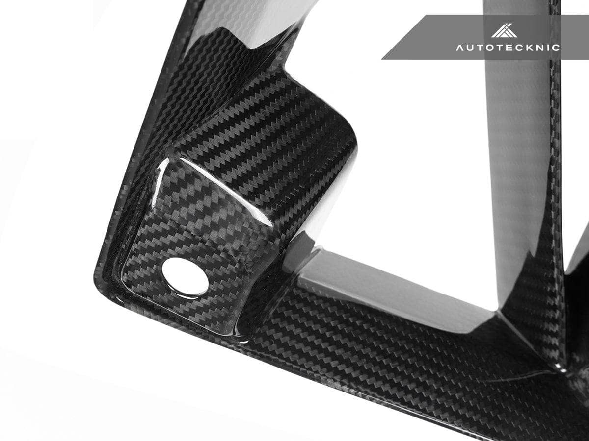 Kies-Motorsports AutoTecknic USA AutoTecknic Dry Carbon Front Bumper Lower Vent Set - G87 M2 G87 M2