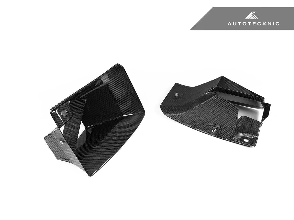 Kies-Motorsports AutoTecknic USA AutoTecknic Dry Carbon Front Bumper Lower Vent Set - G87 M2 G87 M2