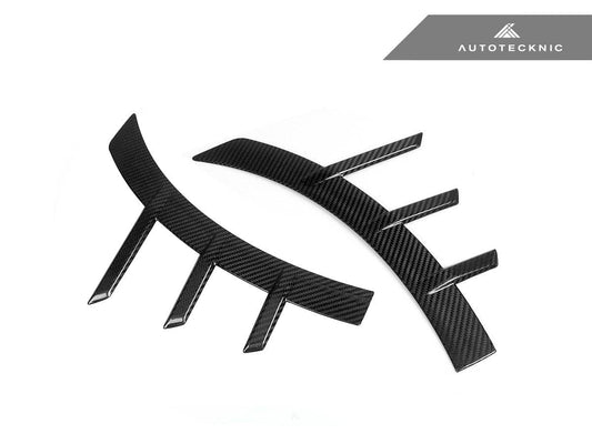Kies-Motorsports AutoTecknic USA AutoTecknic Dry Carbon Front Fender Arch Trim Set - G87 M2