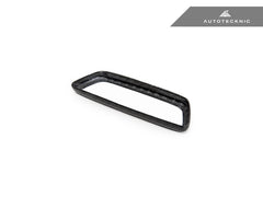 Kies-Motorsports AutoTecknic USA AutoTecknic Dry Carbon Front Seat Illuminated Emblem Surround Set - BMW M