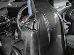 Kies-Motorsports AutoTecknic USA AutoTecknic Dry Carbon Full Seat Back Cover Set - G42 M240I G42 M240I xDrive (With Sport Seat - Not available in the US Market)