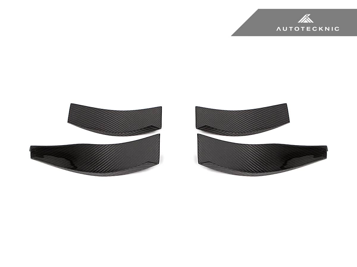 Kies-Motorsports AutoTecknic USA AutoTecknic Dry Carbon GT4 Canard Set - G80 M3 | G82 M4