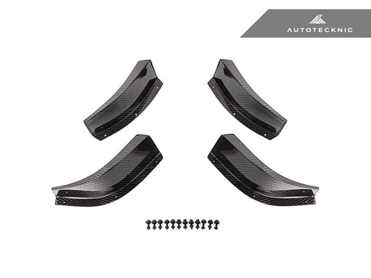 Kies-Motorsports AutoTecknic USA AutoTecknic Dry Carbon GT4 Canard Set - G80 M3 | G82 M4