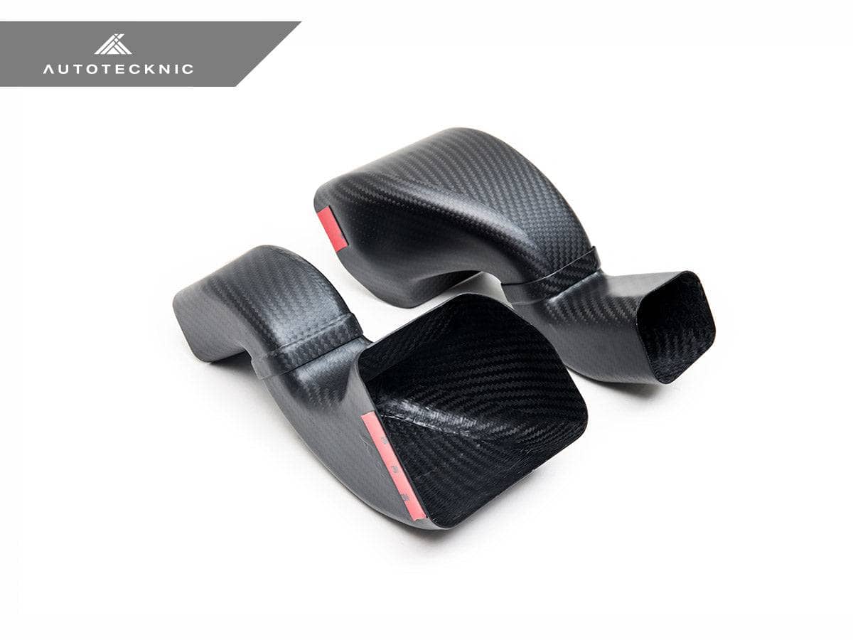 Kies-Motorsports AutoTecknic USA AutoTecknic Dry Carbon Intake Air Duct Set - G87 M2